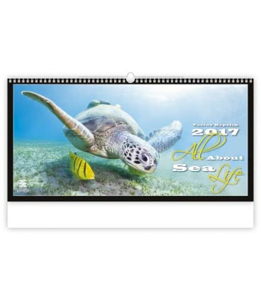 Wall calendar All About Sea Life 2017