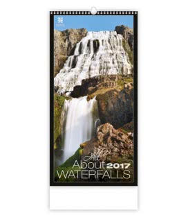 Wall calendar All About Waterfalls 2017