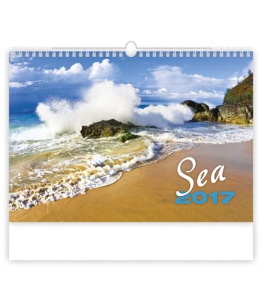 Wall calendar Sea 2017
