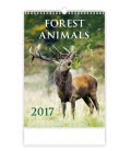 Wall calendar Forest Animals 2017