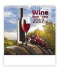 Wall calendar Víno - Wine 2017