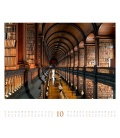 Wandkalender Welt der Bücher 2017