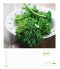 Nástěnný kalendář Zelená kuchyně - týdenní plánovač / Green Kitchen 2017 - Wochenplaner