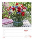 Wall calendar Blumendeko 2017 - Wochenplaner