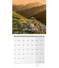 Nástěnný kalendář Kouzlo světla / Magie des Lichts 30 x 30 cm 2017