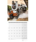 Wall calendar Lokomotiven 30 x 30 cm 2017