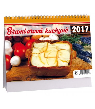 Table calendar Bramborová kuchyně 2017