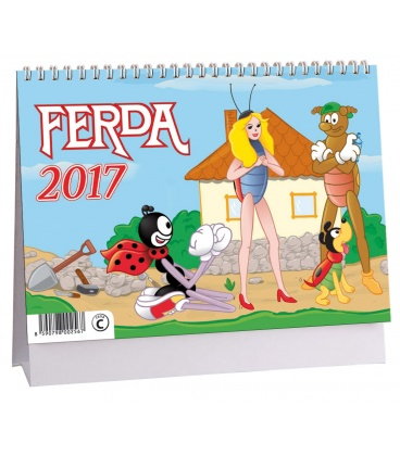 Tischkalender Ferda 2017