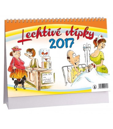Table calendar Lechtivé vtípky 2017