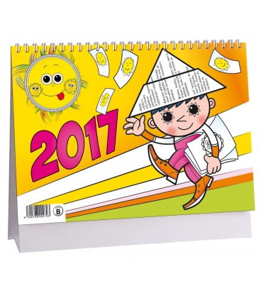 Stolní kalendář Večerníček 2017