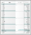 Monatkalender - Cecilka - PVC 2017