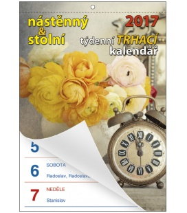 Nástěnný kalendář - Senior  II. - A5 2017