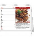Table calendar - IDEÁL - Světová kuchyně 2017