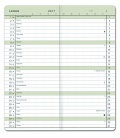 Diář - Plánovací záznamník 718 měsíční PVC 2017