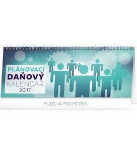 Stolní kalendář Plánovací daňový 2017