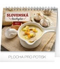 Table calendar Slovenská kuchyňa SK 2017