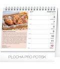 Table calendar Slovenská kuchyňa SK 2017