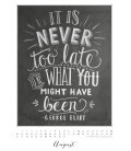 Wall calendar What makes you happy 2017
