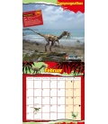 Nástěnný kalendář Dinosauři / Dinosaurier 2017