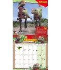 Nástěnný kalendář Dinosauři / Dinosaurier 2017