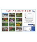 Nástěnný kalendář Zahrady / Gartenkalender 2017