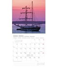 Nástěnný kalendář Sailing, Plachetnice / Segelschiffe T&C 2017