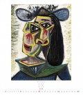 Nástěnný kalendář Pablo Picasso Women 2018