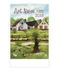 Nástěnný kalendář Art Naive 2018