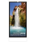 Nástěnný kalendář All about Waterfalls 2018