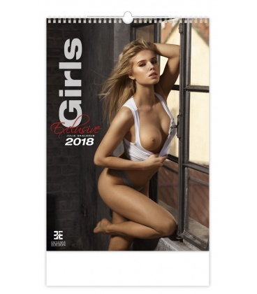Nástěnný kalendář Girls Exclusive 2018