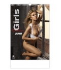 Nástěnný kalendář Girls Exclusive 2018
