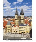 Nástěnný kalendář Praha/Prague/Prag 2018