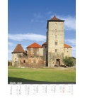 Nástěnný kalendář Naše hrady a zámky 2018