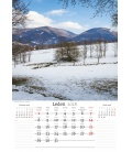 Nástěnný kalendář České hory 2018
