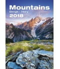 Nástěnný kalendář Hory - Mountains 2018