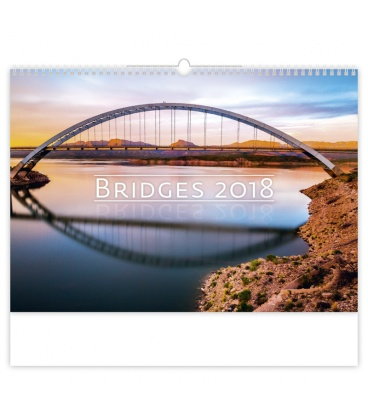 Nástěnný kalendář Bridges 2018