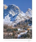 Nástěnný kalendář Alps 2018