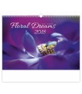 Wall calendar Floral Dreams 2018