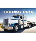 Nástěnný kalendář Trucks 2018