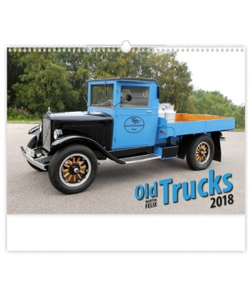 Wandkalender Old Trucks 2018