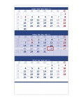 Wall calendar Blue 3 monthly / Tříměsíční modrý 2018