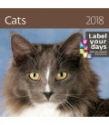 Nástěnný kalendář Cats 2018