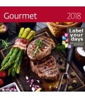Nástěnný kalendář Gourmet 2018