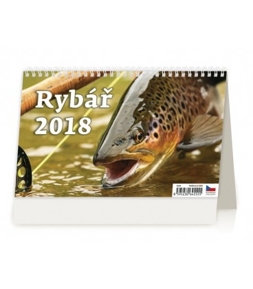 Table calendar Rybář 2018