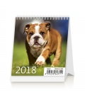 Stolní kalendář Mini Puppies 2018