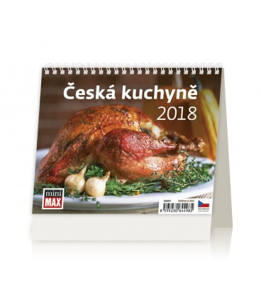 Stolní kalendář MiniMax Česká kuchyně 2018