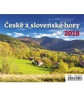 Table calendar MiniMax České a slovenské hory 2018