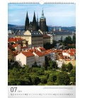 Nástěnný kalendář Praha 2018