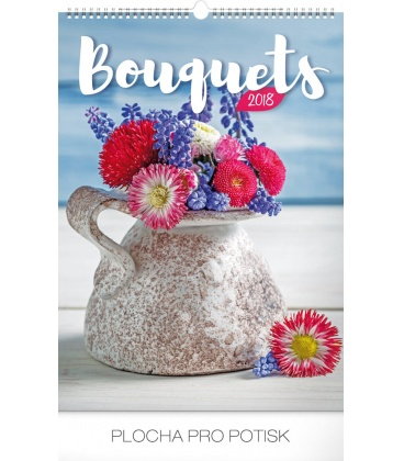 Wandkalender Bouquets 2018