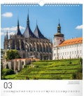 Nástěnný kalendář Česká republika 2018